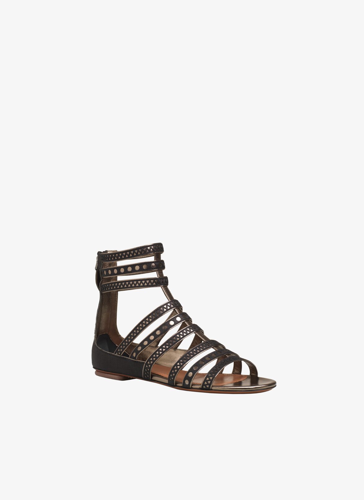 Sandals ALAÏA BLACK/SILVER SANDALS
